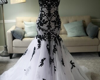 Black Style Wedding Dress